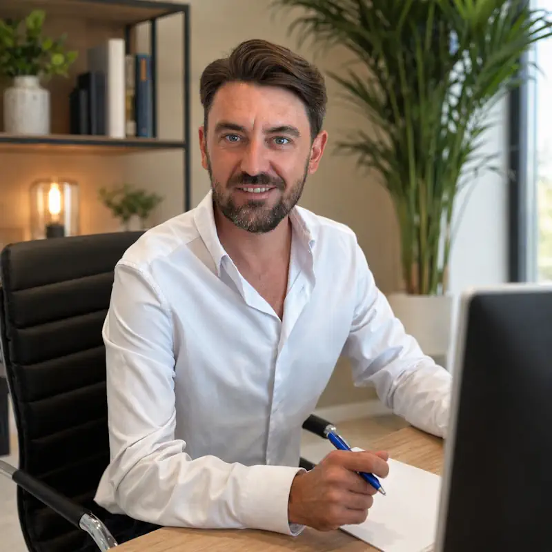 Florian Pluchon, fondateur de Nautéo